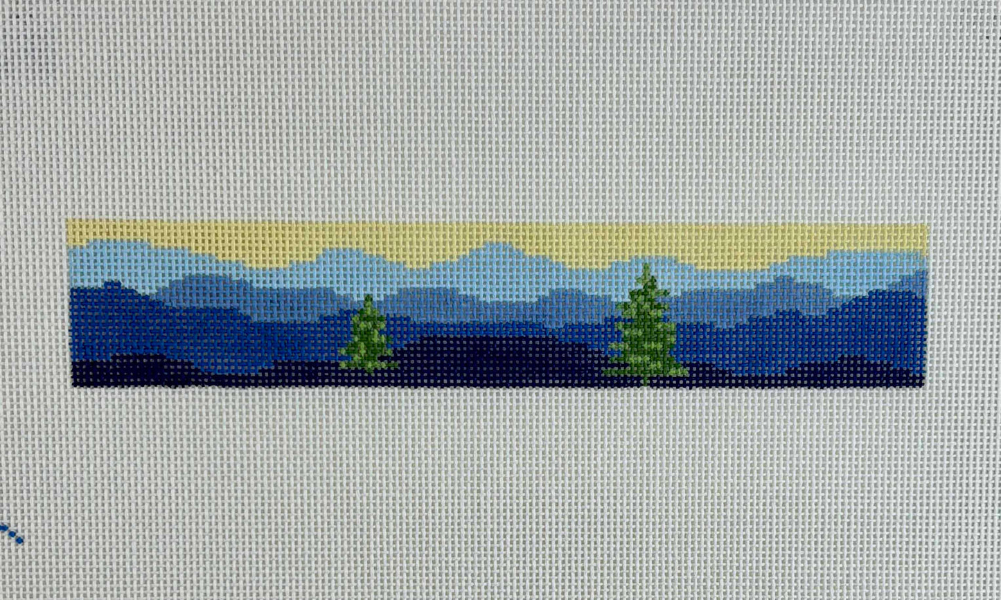 Blue Ridge Key Fob (with trees)