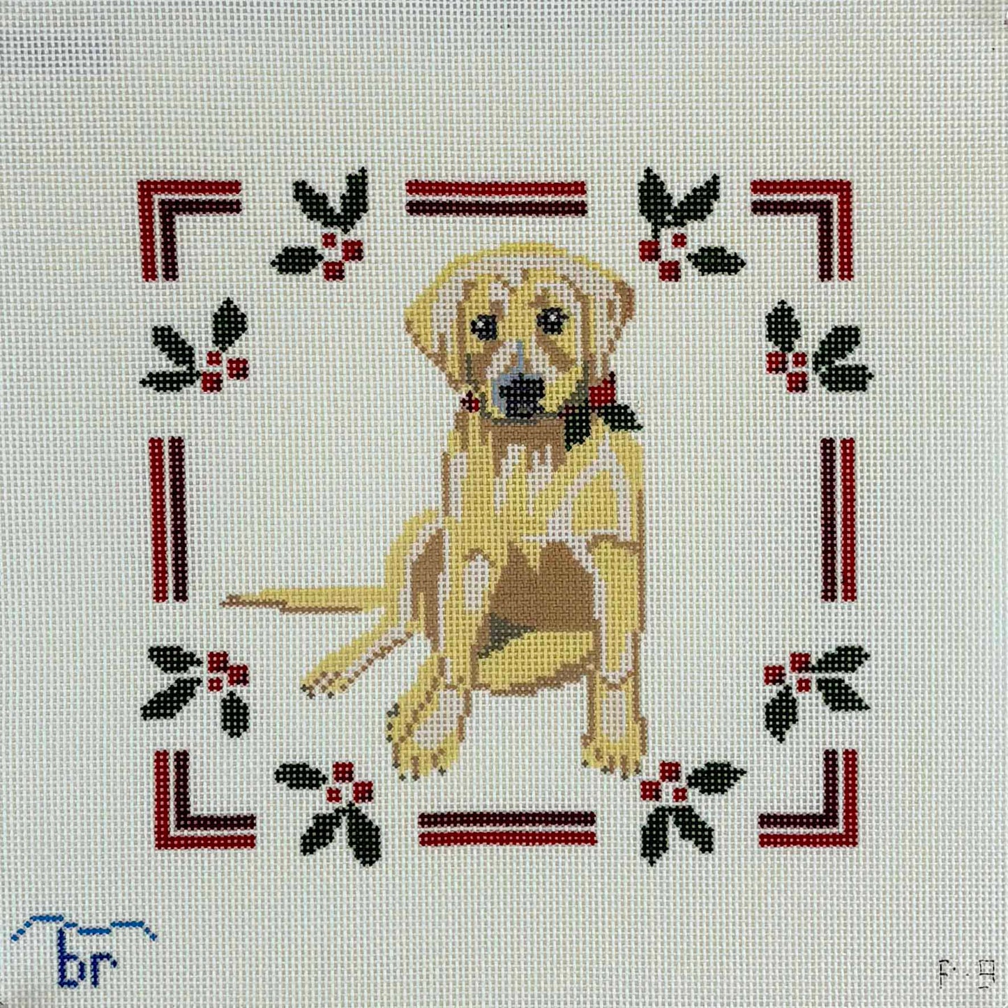 Lab Puppy with Holly - Yellow