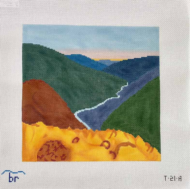 Autumn Mountain View
