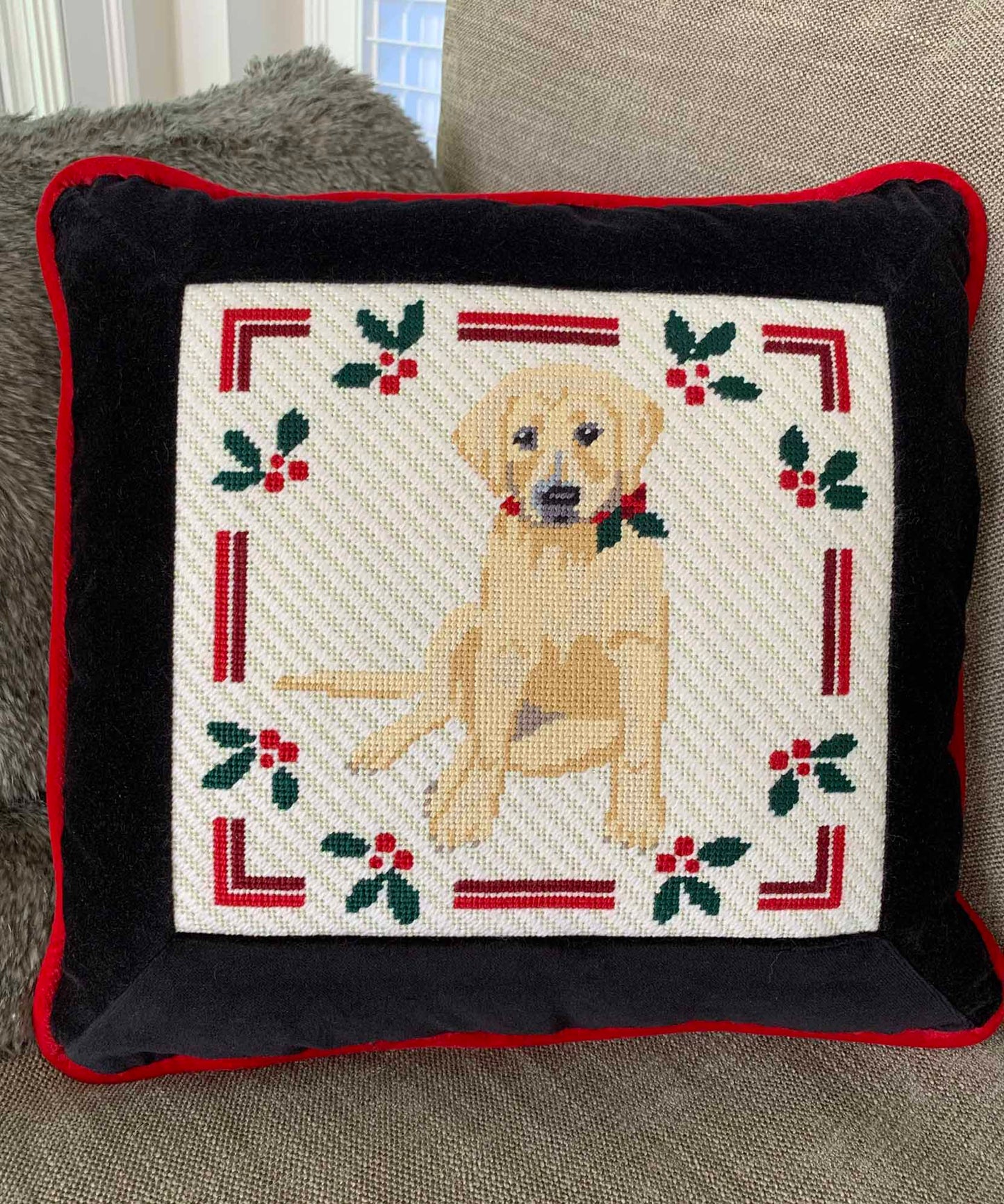 Lab Puppy with Holly - Yellow
