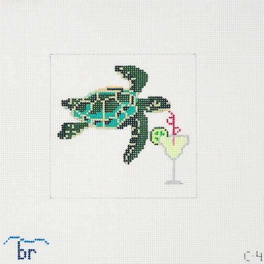 Boozy Sea Creatures: Sea Turtle & Margarita