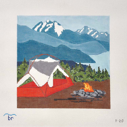 Rocky Mountain Campsite
