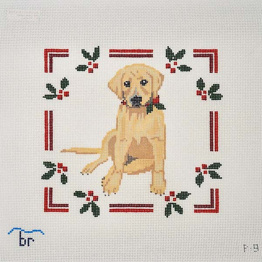 Lab Puppy with Holly - Yellow