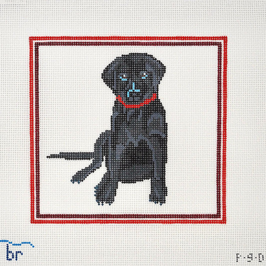Black Lab - Red Frame
