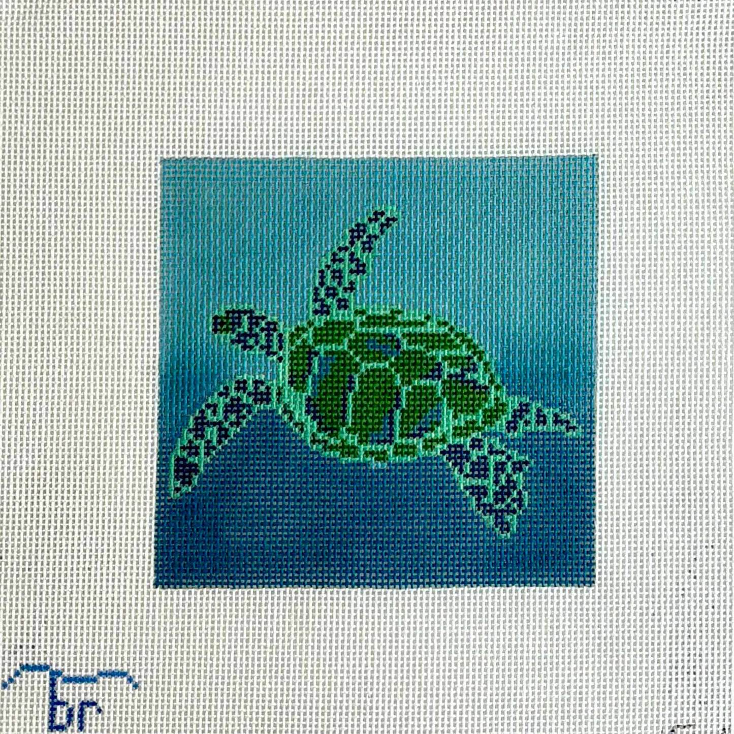 Sea Turtle - 5 inch square
