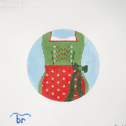 Dirndl - red/green (Kate's Version)