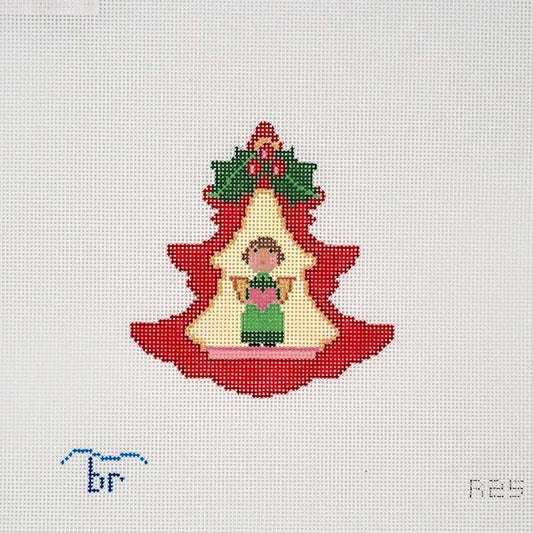 Red Tree - Girl with Heart